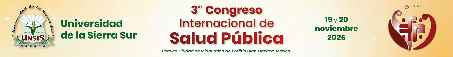 3er Congreso Internacional de Salud Pública - UNSIS
