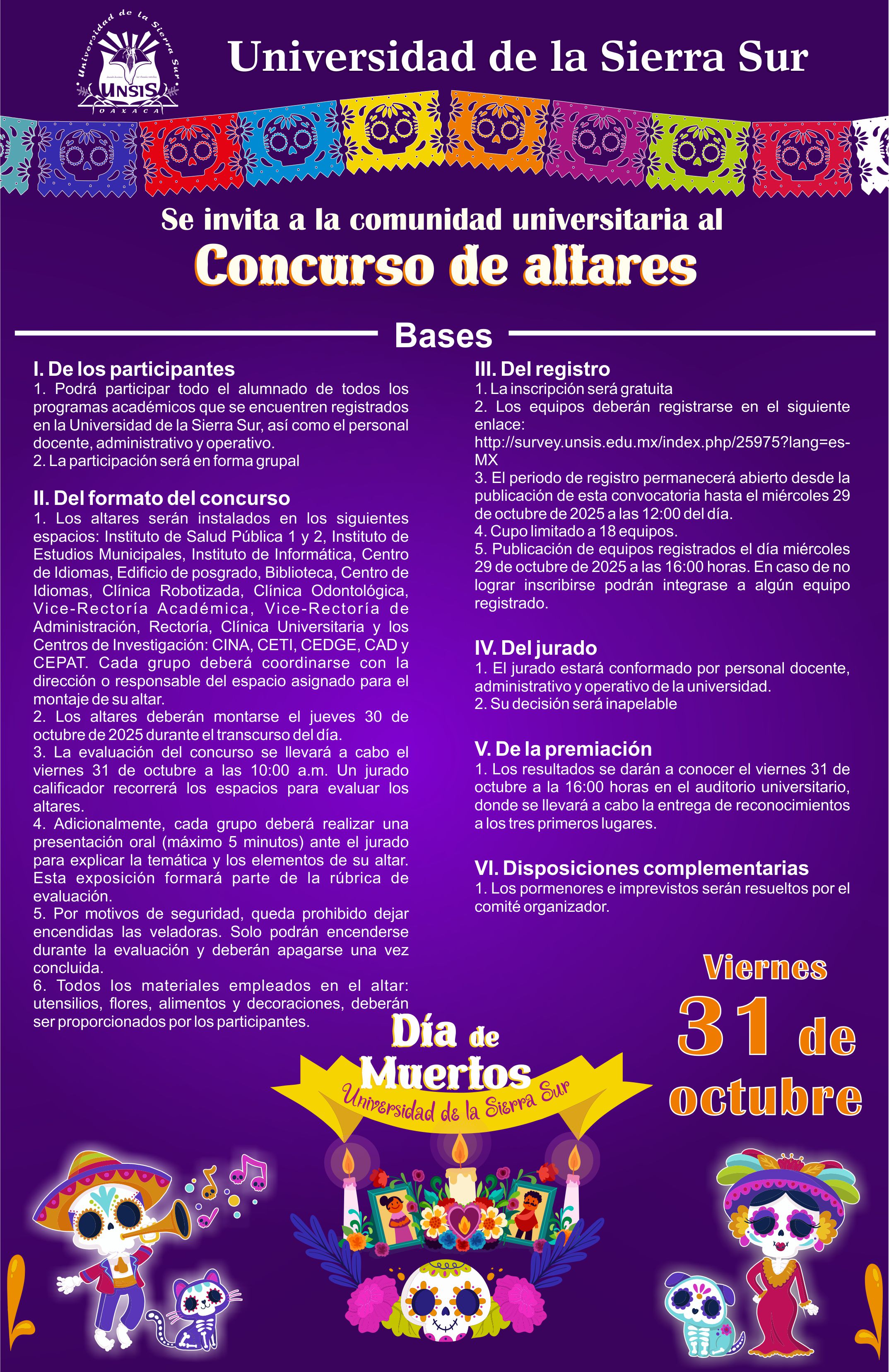 Bases - Concurso de altares