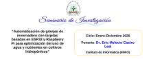 Resumen del Seminario 15 de mayo de 2025