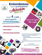 Extensión de solicitud de fichas para licenciatura 