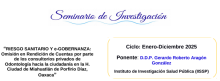 Resumen del Seminario del 11 de diciembre de 2025