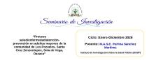 Resumen del Seminario 13 de agosto