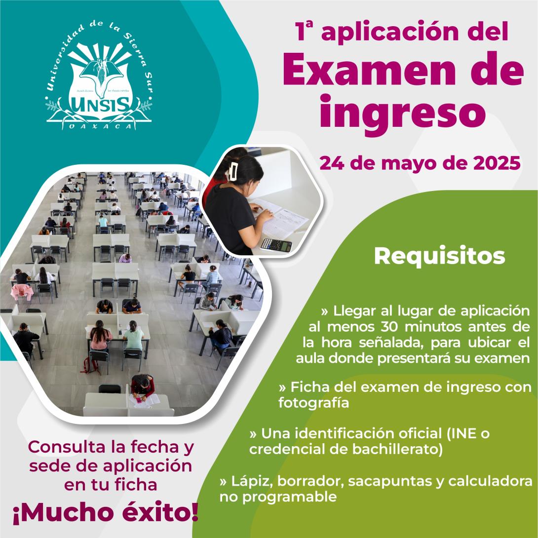 1er Examen de Ingreso 2025
