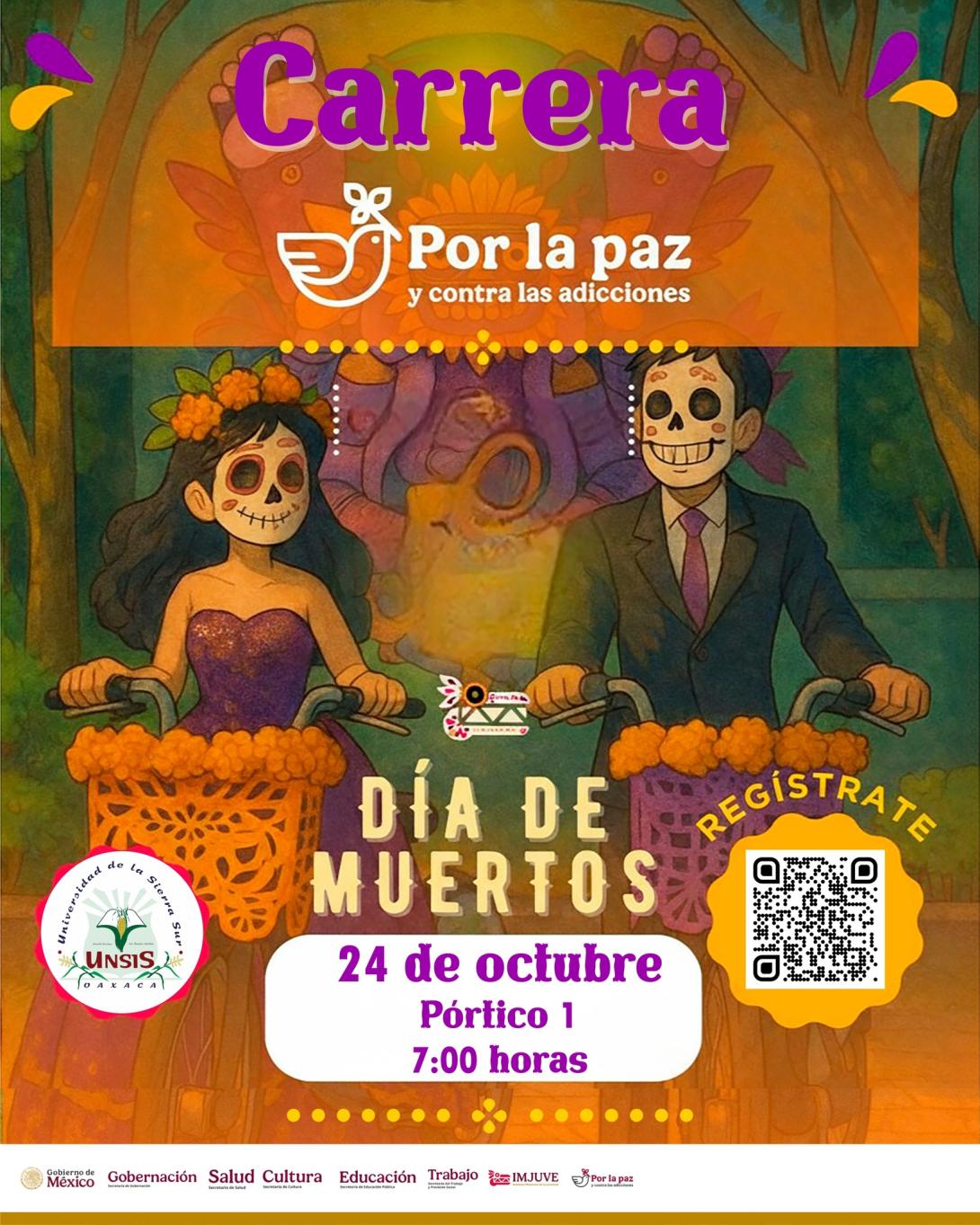 Carrera por la Paz y contra las Adicciones