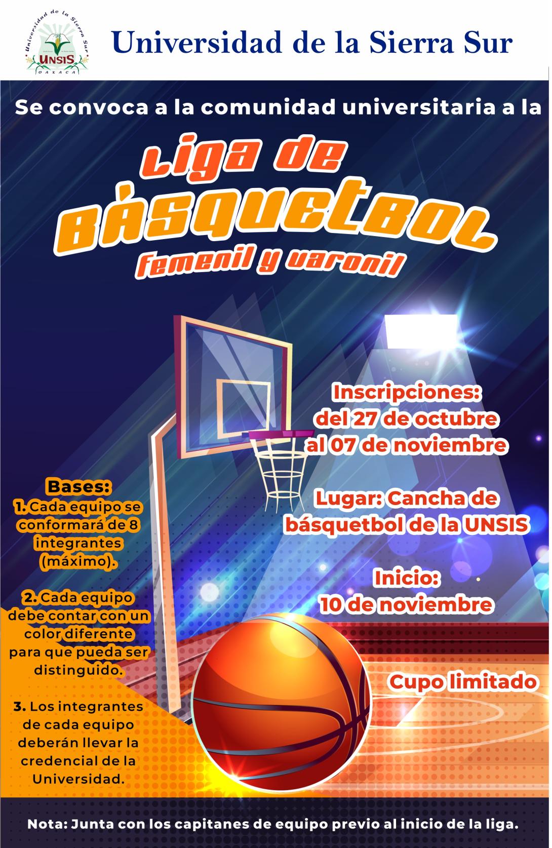  LIGA DE BÁSQUETBOL UNSIS