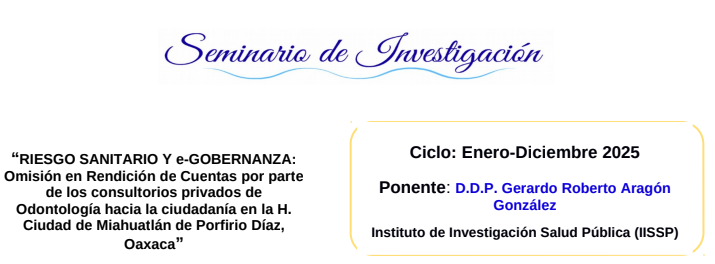 Resumen del Seminario del 11 de diciembre de 2025